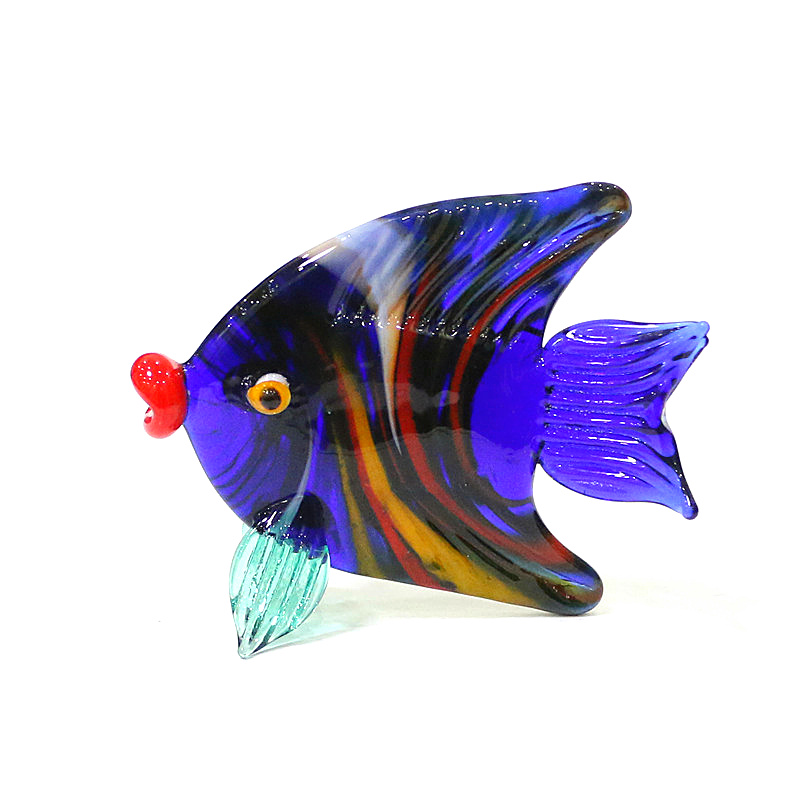 Aquarium Marine Color - Minifiguras de pez marino de cristal