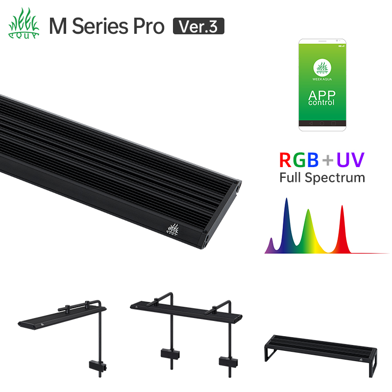 Aquarium Marine Lights - Lámpara LED RGB UV para Acuario