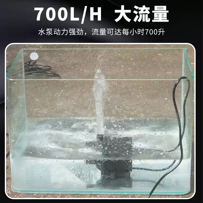 Bomba de agua Solar de 20W, fi - Marine Aquarium Water reseña y precio