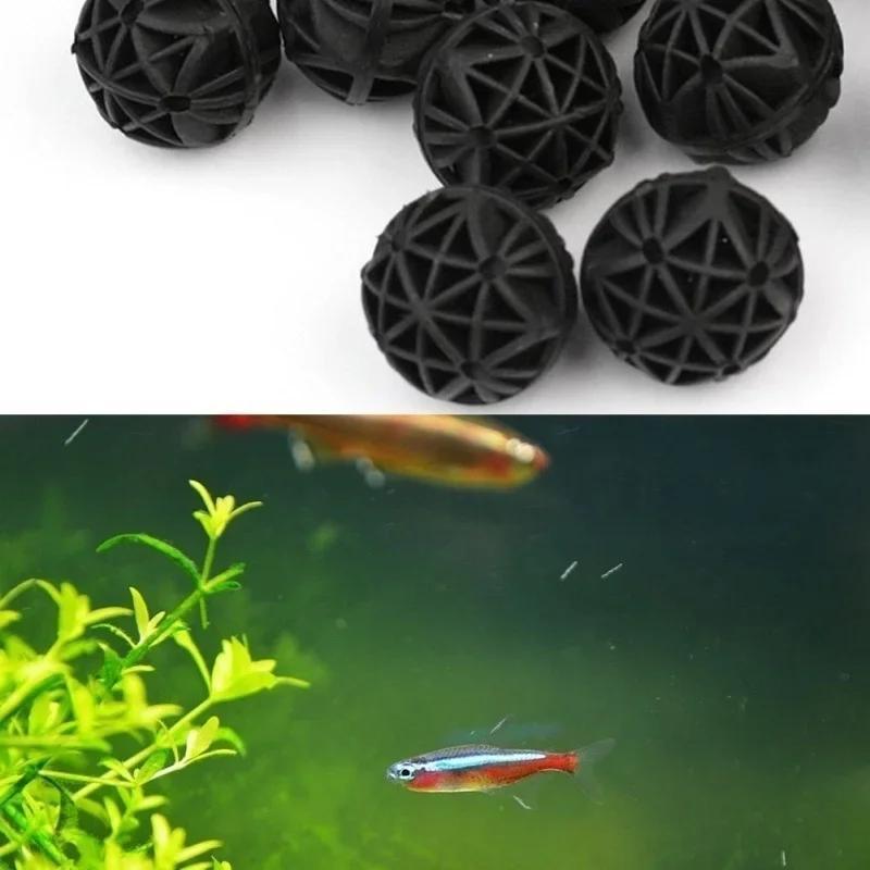 50 Piezas de Bolas de Filtro B - Marine Aquarium Water reseña y precio