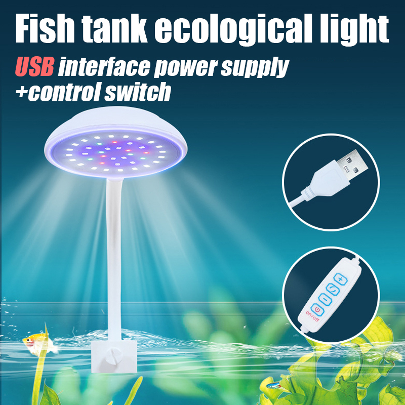 Luz LED con Clip pequeño para  - Marine Aquarium Water Change reseña y precio