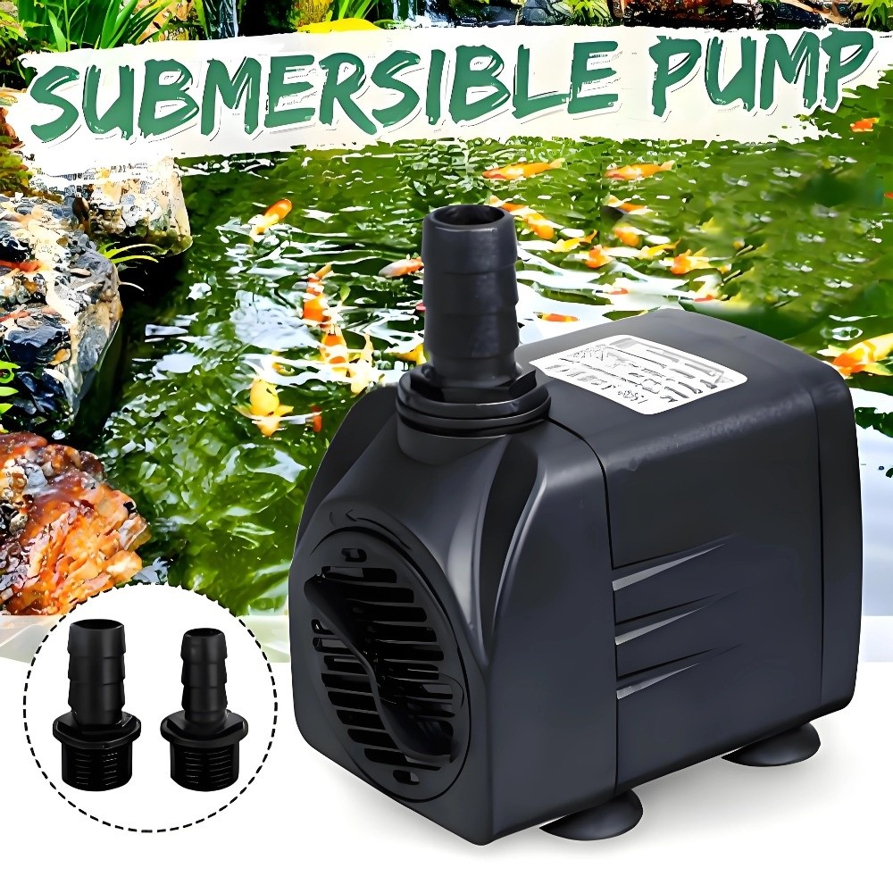 Bomba de agua sumergible negra - Marine Aquarium Water reseña y precio