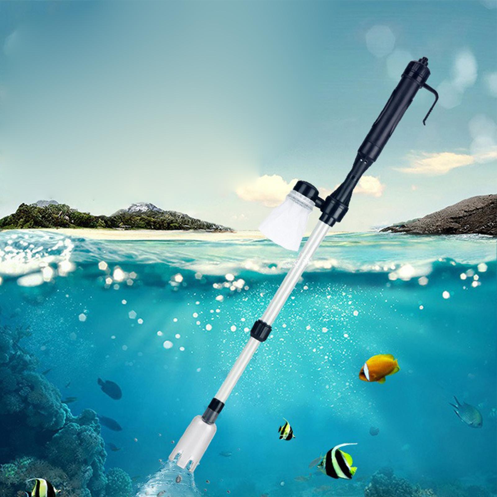 Aspiradora de grava para acuar - Aquarium Marine Sand reseña y precio