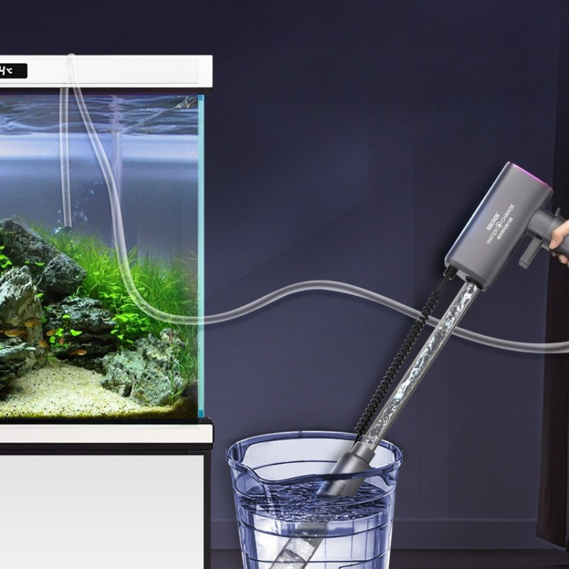 Aspirador de sifón para acuari - Marine Aquarium Water Change reseña y precio