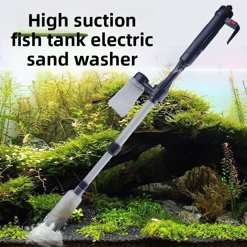 Tanque de peces acuario baterí - Aquarium Marine Sand reseña y precio