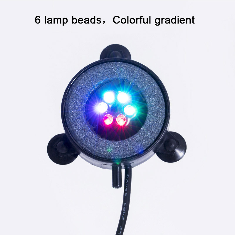 Luz LED de burbuja de aire par - Marine Aquarium Water Change reseña y precio
