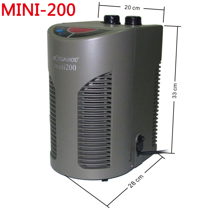 Mini enfriador, serie MINI: en - Marine Aquarium Chiller reseña y precio