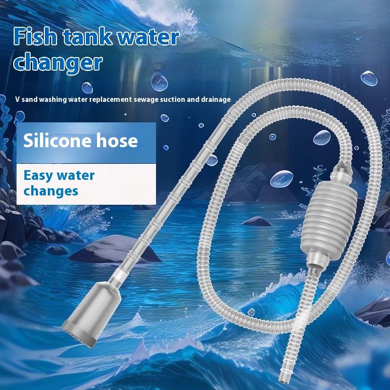 Aspiradora de sifón para acuar - Marine Aquarium Water Change reseña y precio