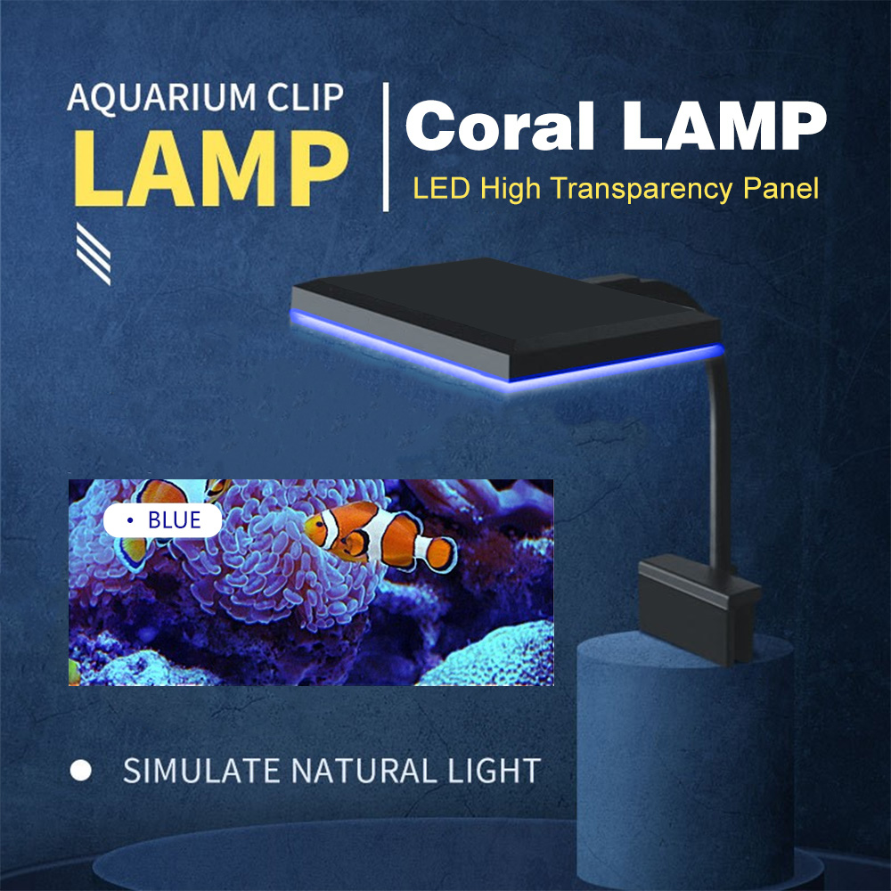 Lámpara LED ASJD-07 para acuar - Aquarium Blue Marine Reef reseña y precio